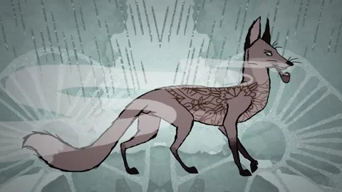 The Catfish Fox Stock Footage