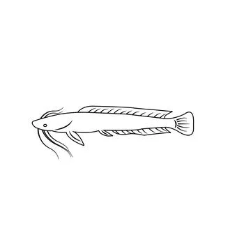 Catfish icon Stock Illustration
