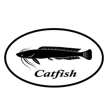 Catfish icon Stock Illustration