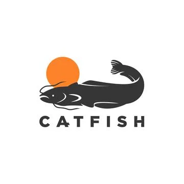 Catfish logo Stock Illustration