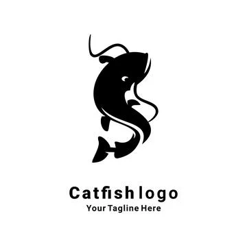 CATFISH LOGO Stock Illustration