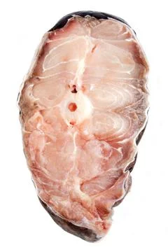 Catfish steak Stock Photos