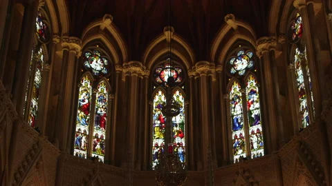 Cathedral Altar Stock Footage 236709799