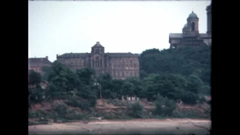 Cathedral and Monastery Complex Stock Footage 278409987