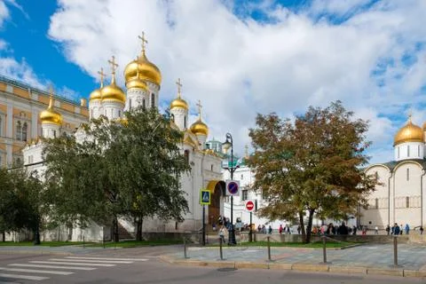The Cathedral of the Annunciation. Stock Photos