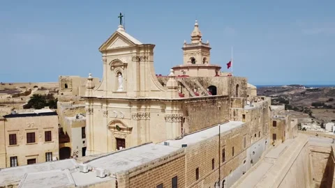 Cathedral of the Assumption, Gozo Video stock 229849066