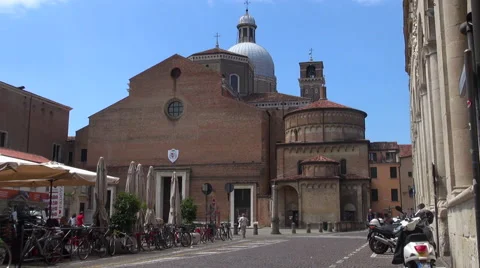 Cathedral of the Assumption of Mary of Padua Stock Footage 67641003