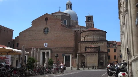 Cathedral of the Assumption of Mary of Padua Stock Footage 67641009
