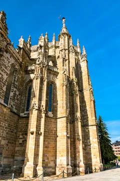 The Cathedral of Astorga in Spain Stock-Fotos