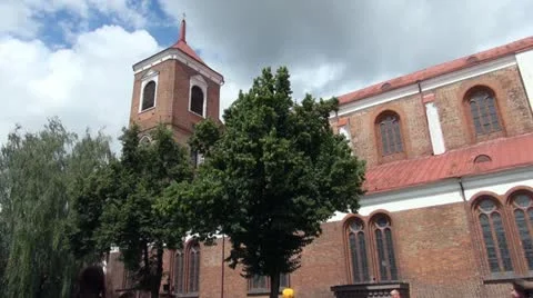 Cathedral Basilica close up 스톡 동영상 11498452