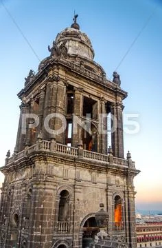 Cathedral Bell Tower Stock Photos