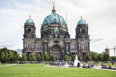 The cathedral of Berlin Stock Photos
