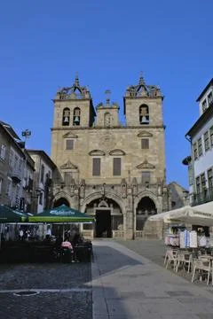 Cathedral of Braga Stock Photos