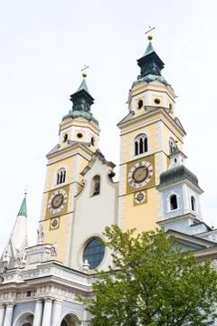 Cathedral of Brixen Foto stock