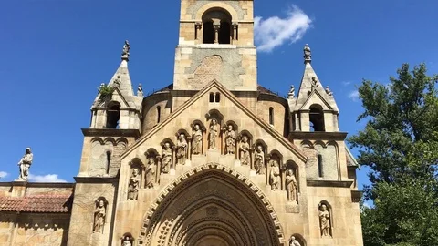 Cathedral of Budapest Stock Footage 101370403