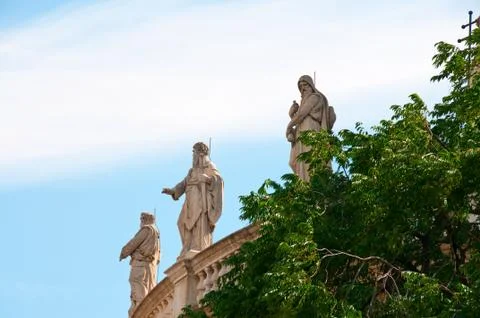 Cathedral in budapest Stock Photos