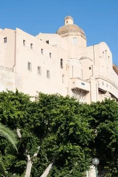 Cathedral cagliari Stock Photos