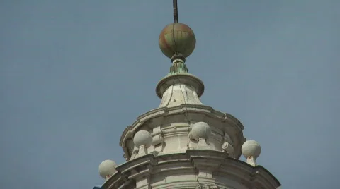 The Cathedral Of Catania. Stock Footage 327712