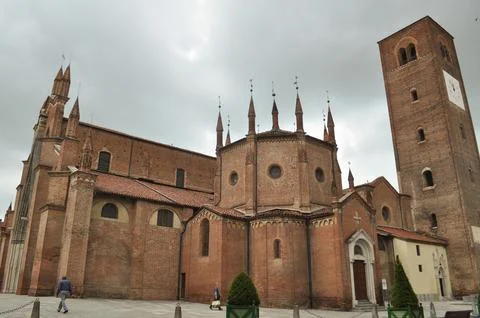 Cathedral in Chieri Foto stock