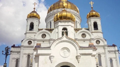 The Cathedral of Christ the Savior. Video stock 70059321