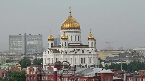 Cathedral of Christ the Savior Stock Footage 274118809