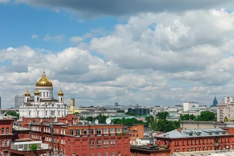 The Cathedral of Christ the Savior Stock Photos