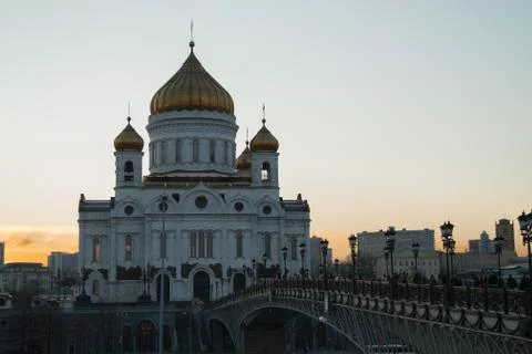 The Cathedral Of Christ The Savior Stock Photos