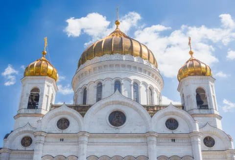 Cathedral of Christ the Savior Stock Photos