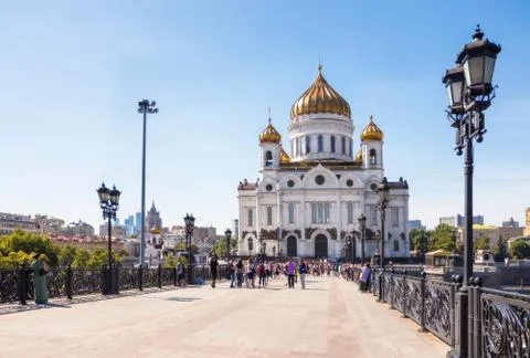 Cathedral of Christ the Savior Stock Photos
