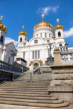 Cathedral of Christ the Savior Stock Photos