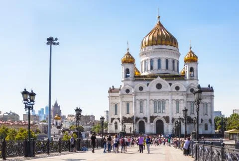 Cathedral of Christ the Savior Stock Photos