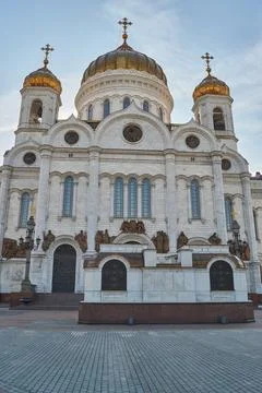 The Cathedral of Christ the Savior. Stock Photos