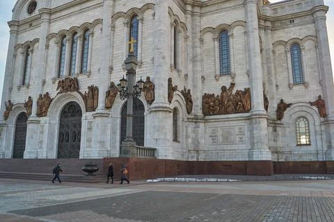 The Cathedral of Christ the Savior. Foto stock