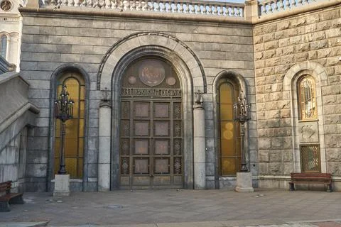 The Cathedral of Christ the Savior. Stock Photos