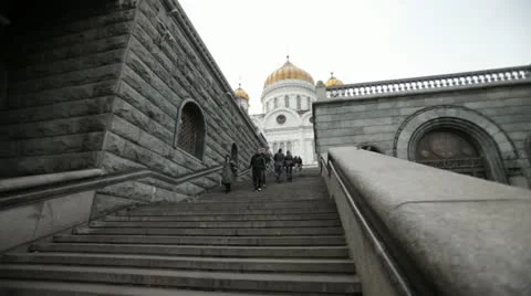 Cathedral of Christ the Saviour Stockbeeldmateriaal 12382812