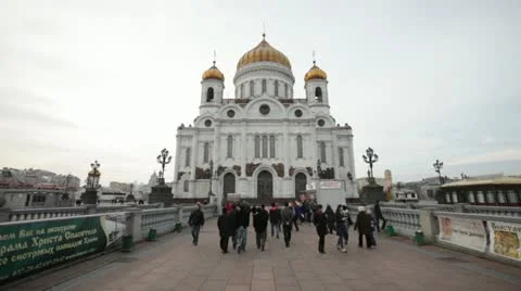 Cathedral of Christ the Saviour Stockbeeldmateriaal 12382882