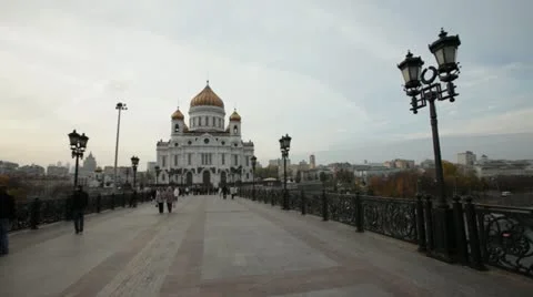 Cathedral of Christ the Saviour Stockbeeldmateriaal 12382948