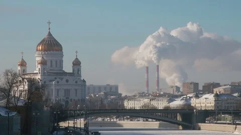 Cathedral of Christ the Saviour Stock Footage 71533452