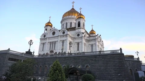 Cathedral of Christ the Saviour Stock Footage 79170476