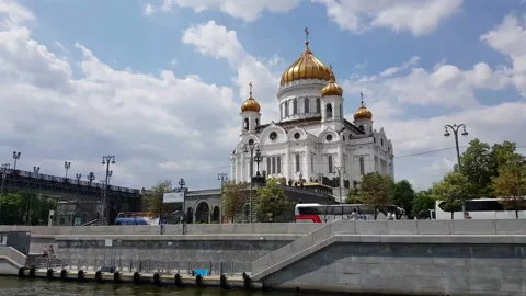 Cathedral of Christ the Saviour Stock Footage 147436549