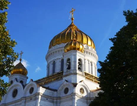 Cathedral of Christ the Saviour, part2 Stock Photos