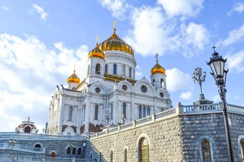 Cathedral of Christ the Saviour Stock Photos
