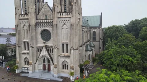 Cathedral Church Stock Footage 148306004