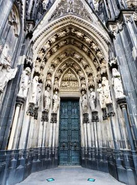 The cathedral of Cologne Stock Photos