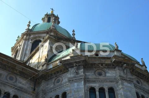 Cathedral in como, italy Stock Photos