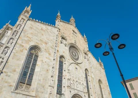 Cathedral of como Stock Photos