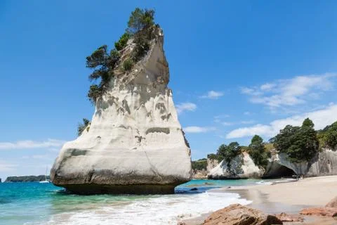 Cathedral Cove Stock Photos