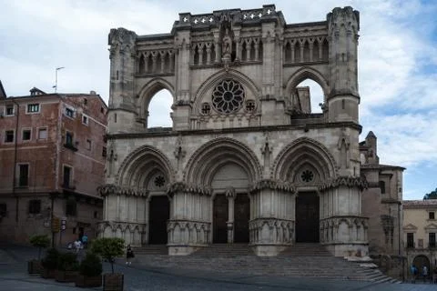 CATHEDRAL OF CUENCA Stock Photos