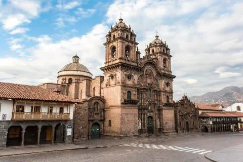 Cathedral of Cusco, Peru Stock Photos