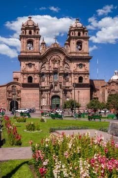Cathedral in Cusco Stock Photos